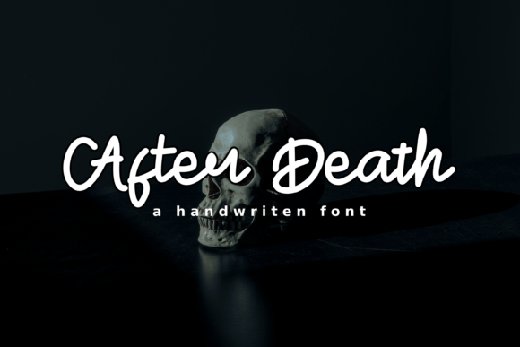 After Death Font for Business Branding