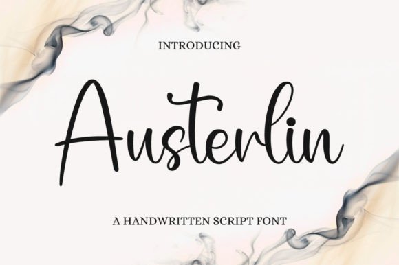 Austerlin: The Handwritten Typeface for Authentic Brand Identity