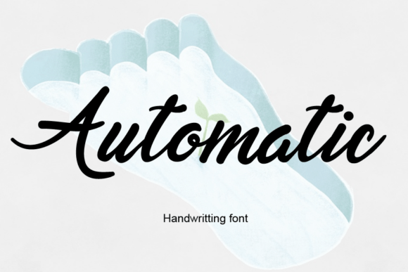 Automatic: A Modern Script Font for Editorial Design