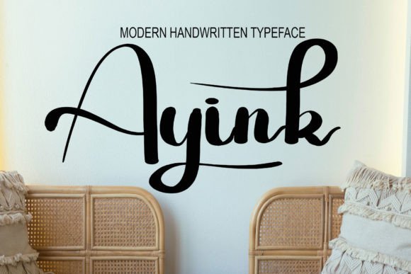 Ayink: The Handwritten Typeface That Brings Soul to Your Shop