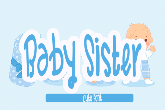 Baby Sister: A Playful Handwritten Font for Modern Branding