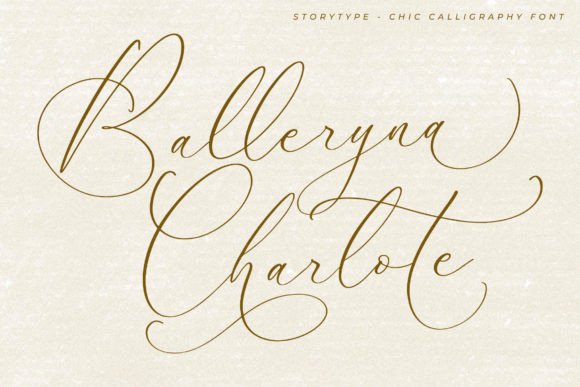 Balleryna Charlote: A Handwritten Typeface for Authentic Brand Identity