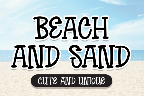 Beach and Sand: The Perfect Script Font for Playful Web Design