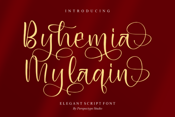 Byhemia Mylaqin: The Script Typeface That Elevates Small Business Branding
