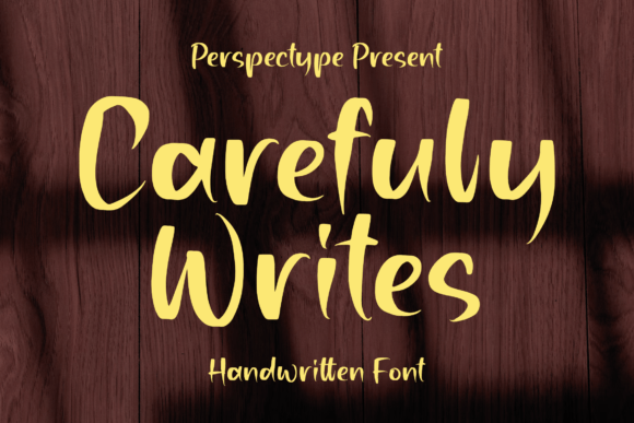 Carefuly Writes: The Perfect Handwritten Typeface for Romantic Branding