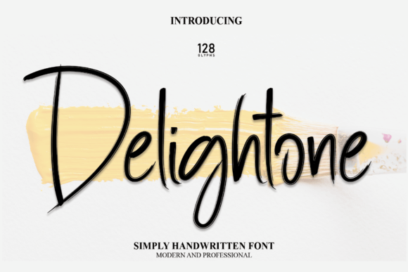 Delightone: The Script Font That Elevates Editorial Design