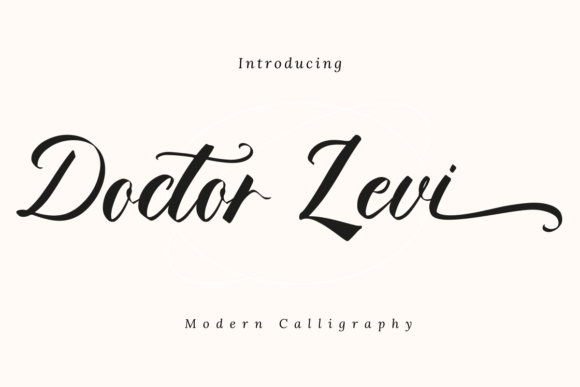 Doctor Levi: The Modern Script Font for Editorial Excellence