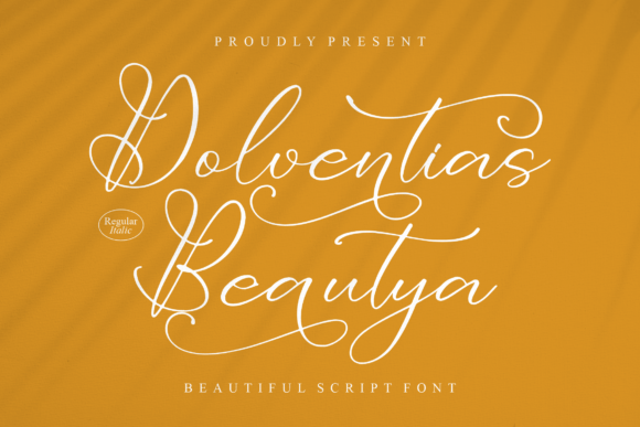 Dolventias Beautya: The Handwritten Typeface for Polished Branding