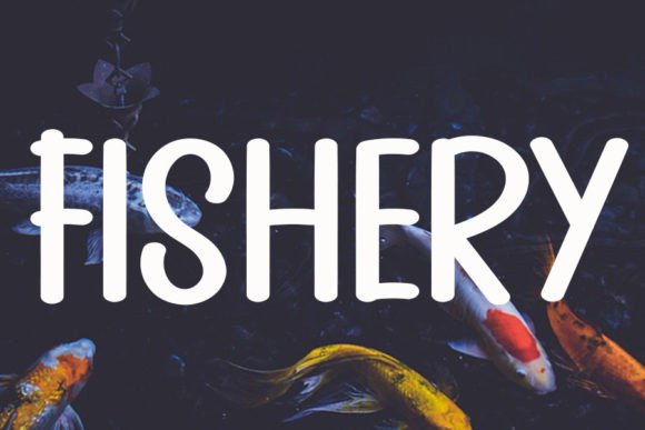 Fishery Font for Handmade Creations