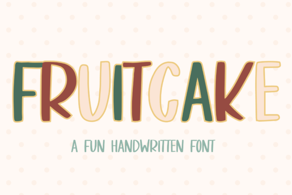 Fruitcake Font Review: A Whimsical Touch for Creative Projects