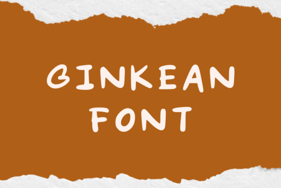 Ginkean: The Handwritten Typeface That Brings Warmth to Your Crafts