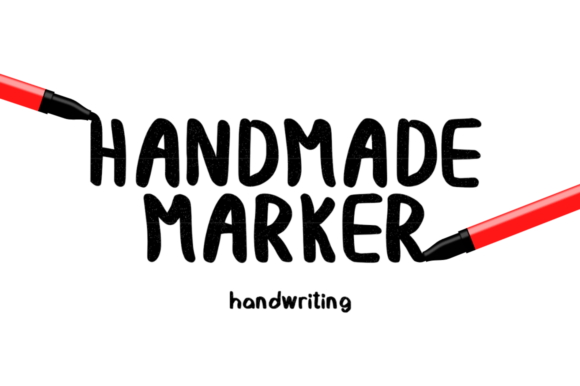 Hand Made Marker Font for Web Design
