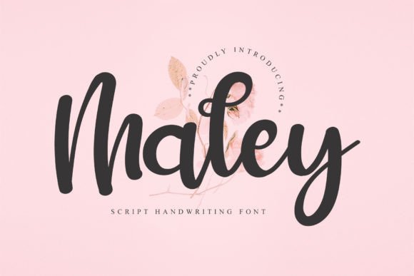 Maley: The Perfect Script Typeface for Handmade Branding