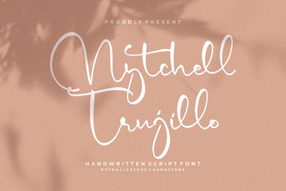 Mytchell Trujillo: The Script Font That Elevates Your Brand