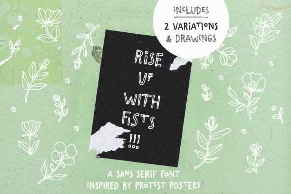 Rise Up with Fists: The Bold Typeface That Transforms Small Business Branding