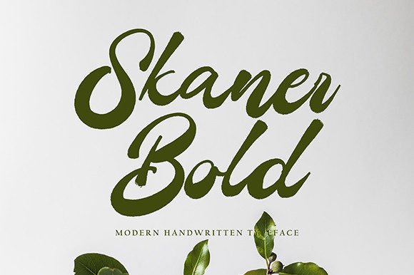 Skaner Bold: The Handwritten Typeface That Transforms Small Business Branding