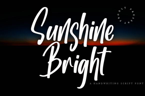 Sunshine Bright: A Handwritten Font for Editorial Design