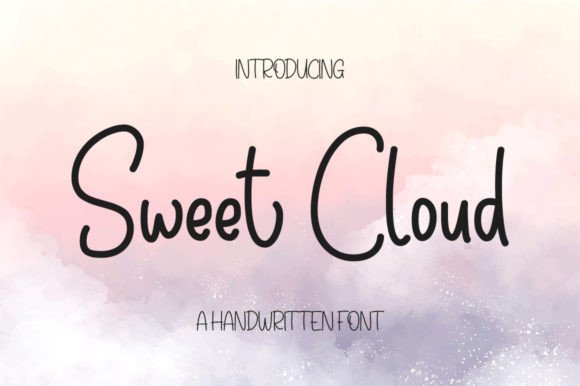 Sweet Cloud: The Handwritten Typeface That Elevates Digital Branding