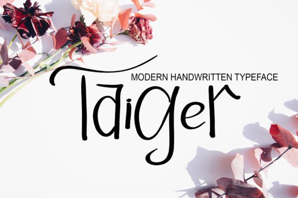 Taiger: The Handwritten Font That Elevates Your Brand Identity